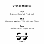 Orange Biscotti Handmade Soy Wax Candle